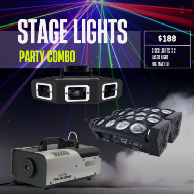 Stage lights Party Combo